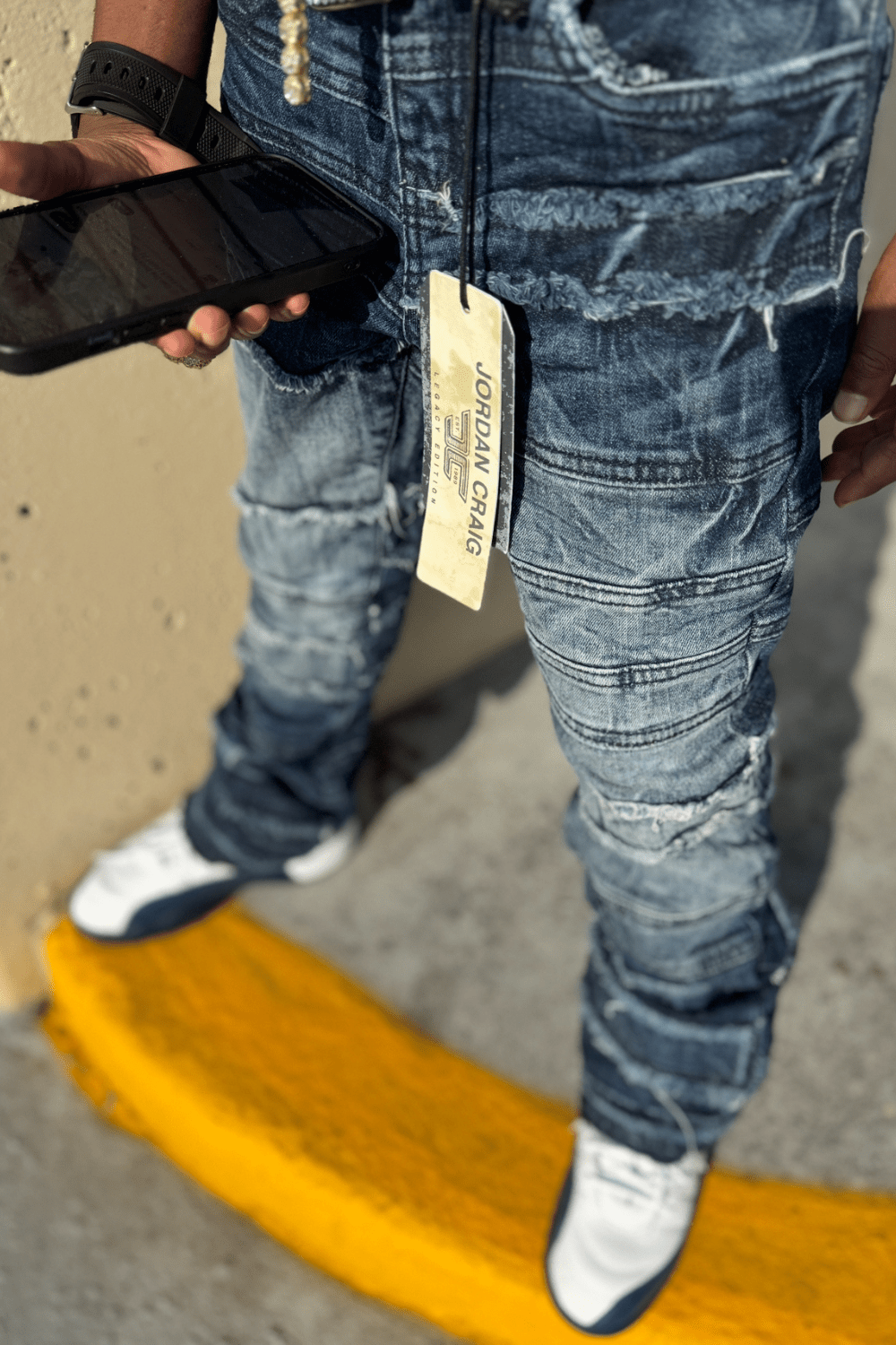 JC Kids Kids Stacked Jason Denim (Deep Blue)