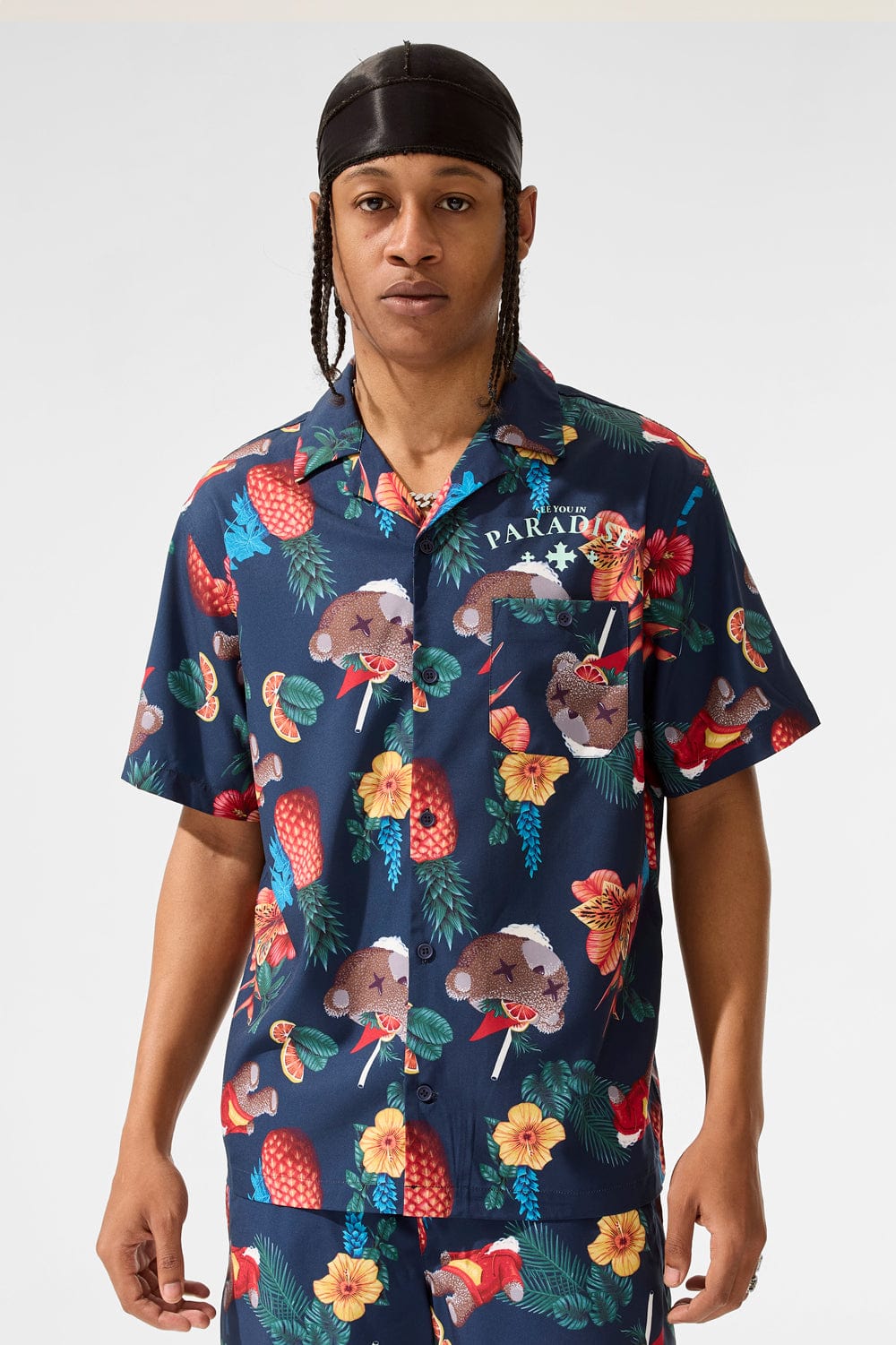 Jordan Craig Mai Tai S/S Party Shirt (Plush Beach)