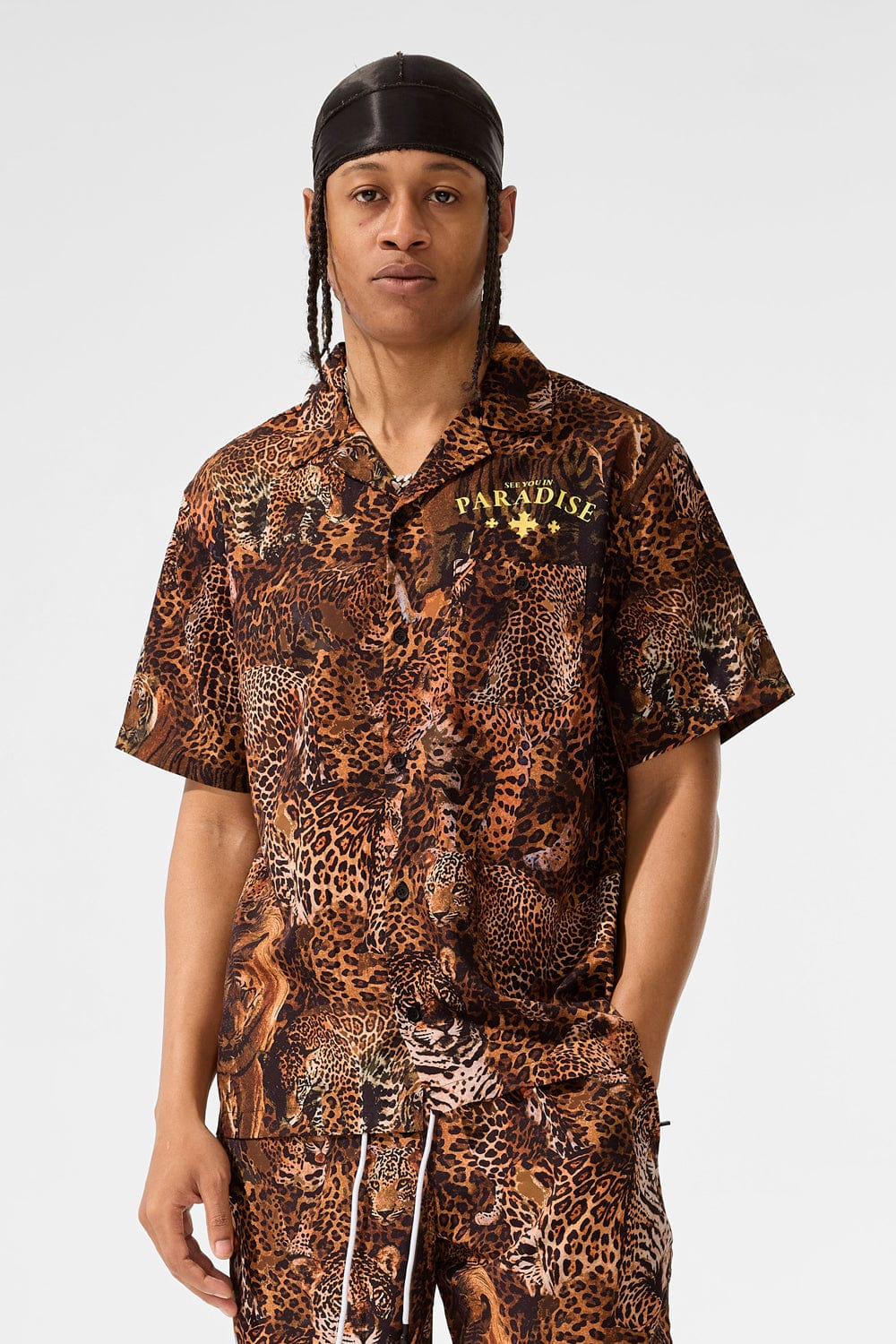 Jordan Craig Apex Predator S/S Party Shirt (Safari)