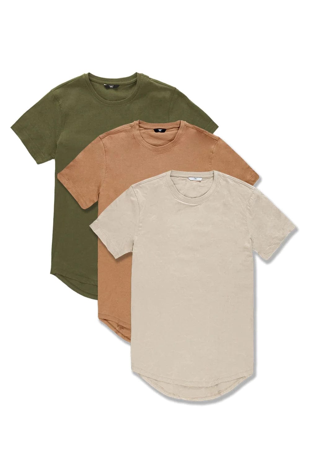 Jordan Craig SCALLOP T-SHIRT 3 PACK (EARTH TONE)