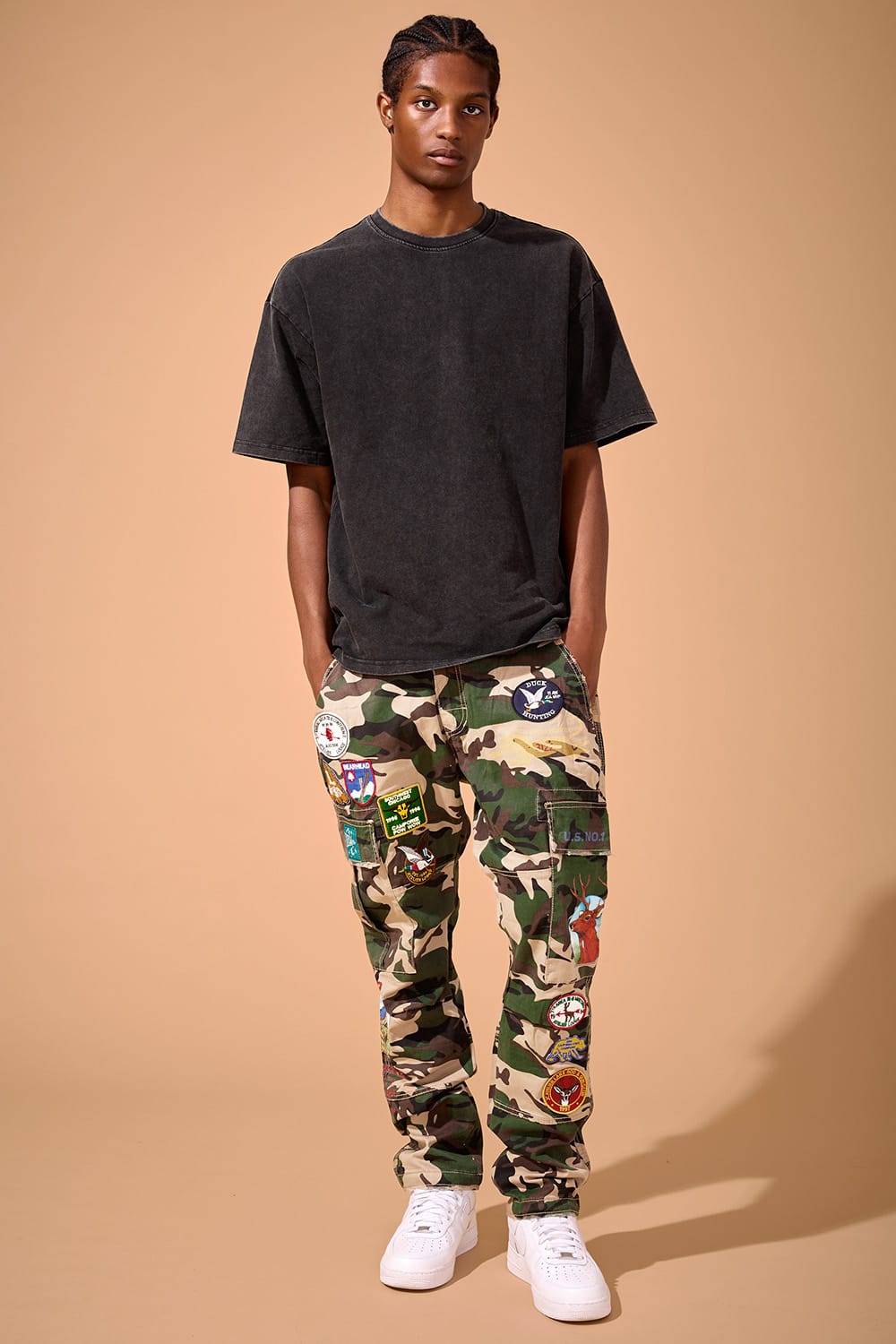 Jordan Craig Xavier - Open Season Cargo Pants (Woodland)