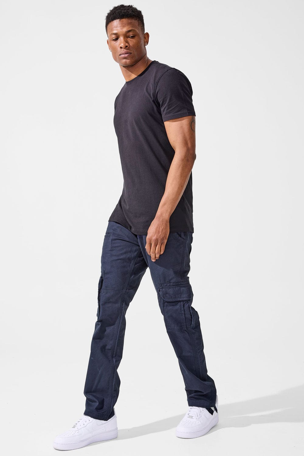 JC Big Men Big Men's Xavier OG Cargo Pants (Navy)