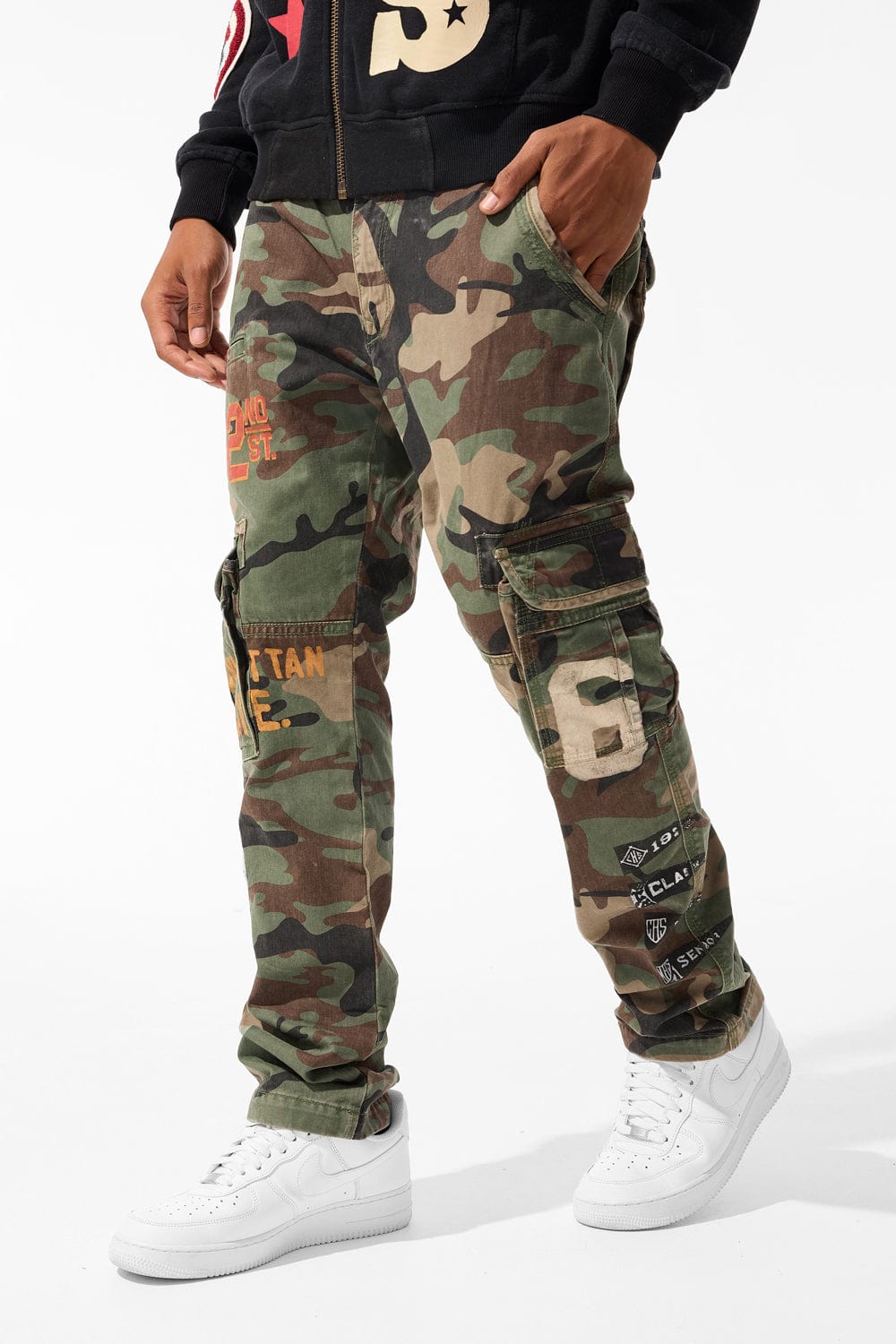 Xavier Battalion Cargo Pants (Vintage Camo)