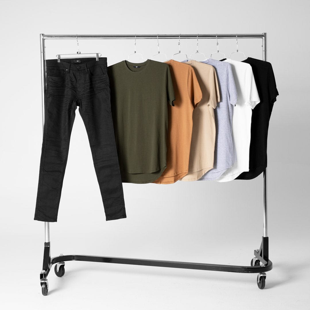 Jordan Craig SCALLOP T-SHIRT 6 PACK & DENIM (MULTI)