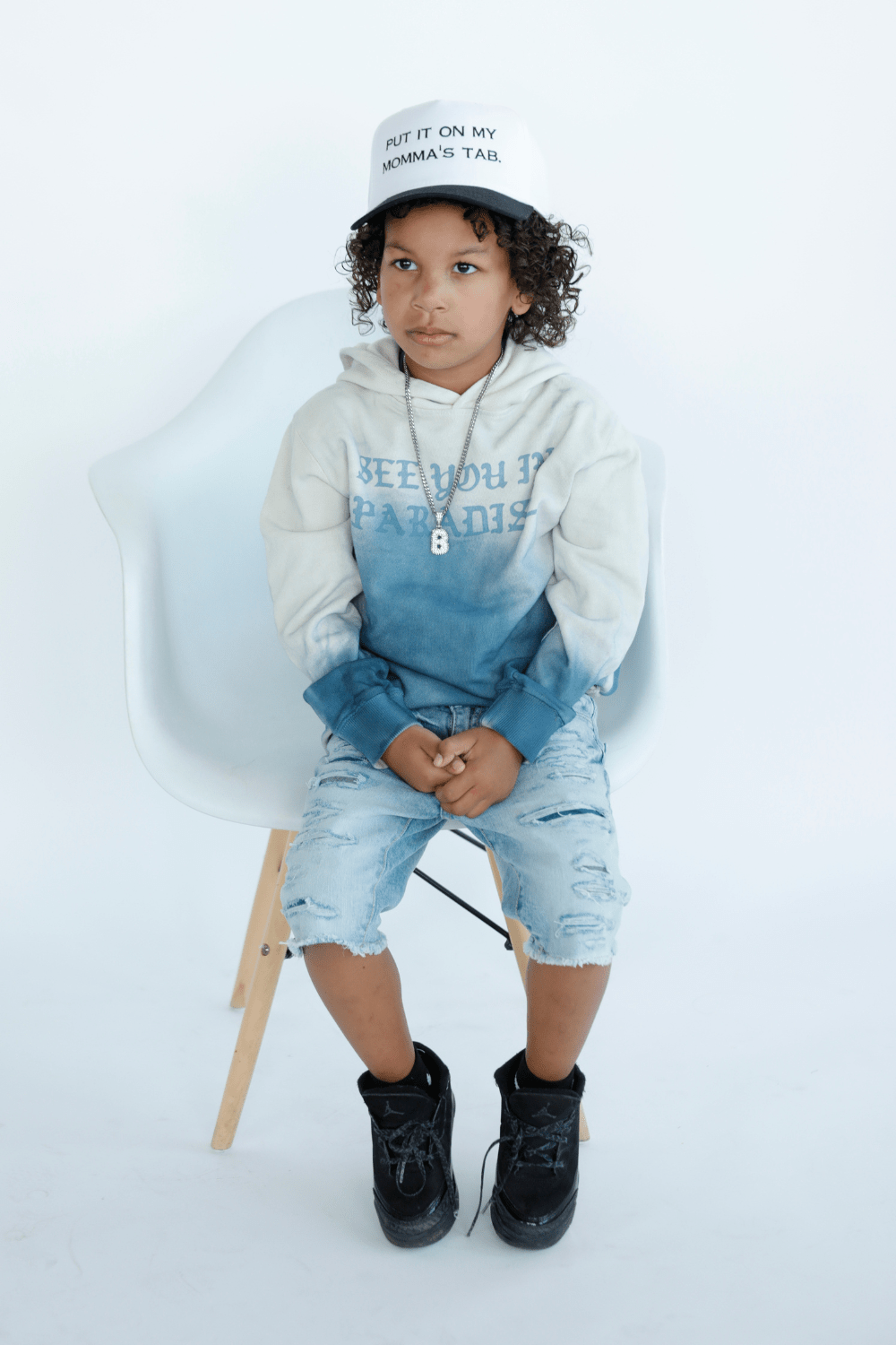 JC Kids Kids SYIP Cropped Pullover Hoodie