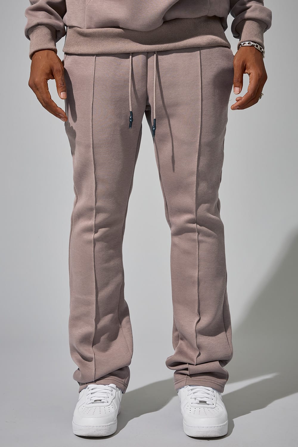 Jordan Craig Greatness Pleated Stacked Pants Brown / S