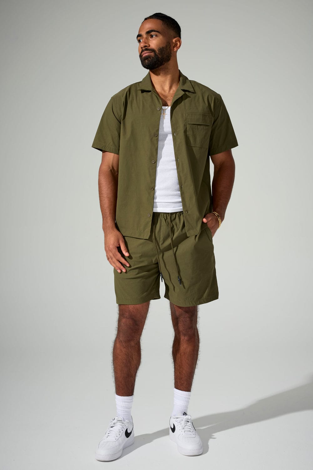 Jordan Craig Retro - Mesa Shorts Olive / S
