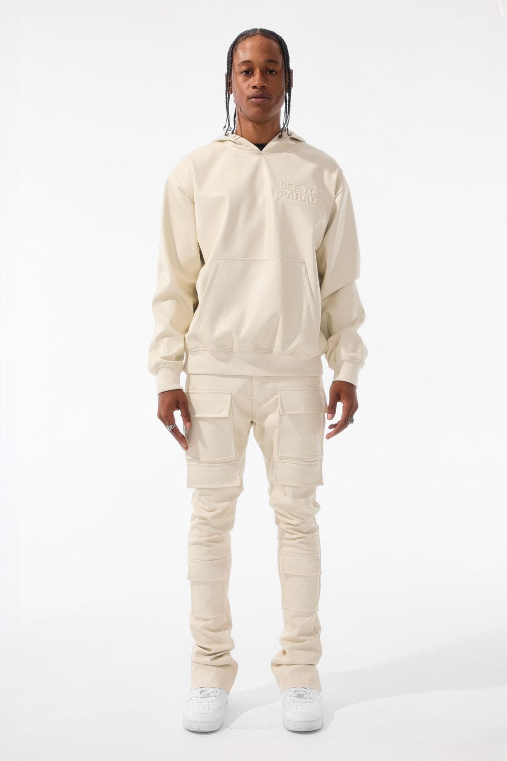 Jordan Craig Thriller Pullover Hoodie (Khaki)