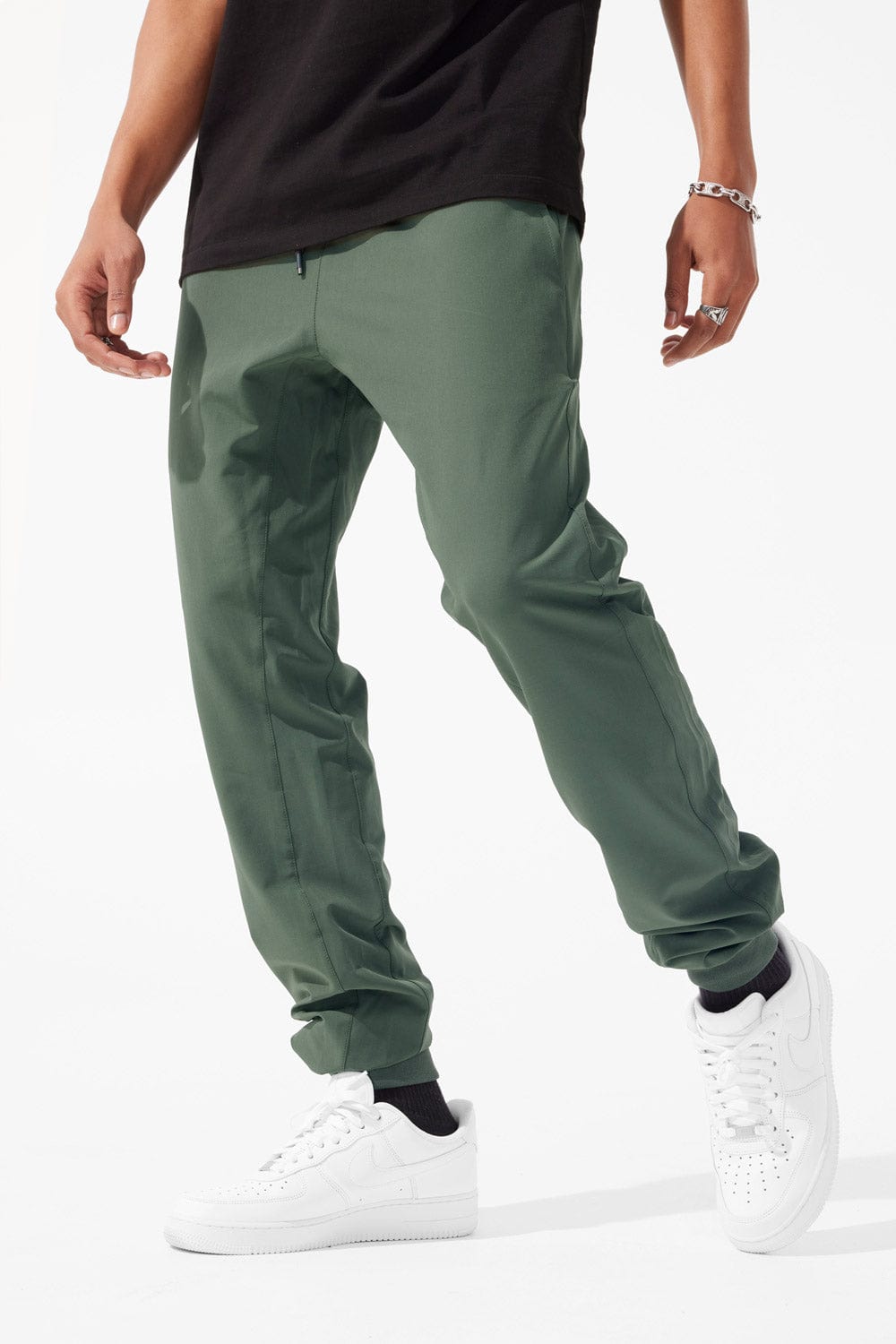Jordan Craig Bali Lightweight Joggers Olive / S