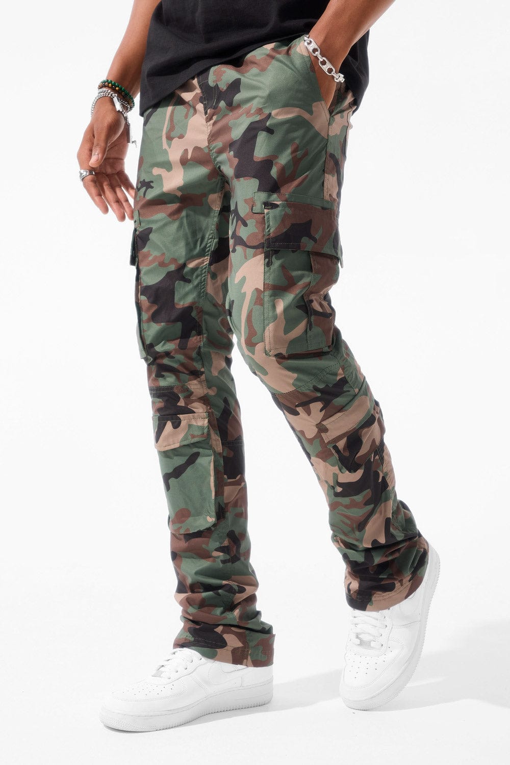 Martin Stacked Ventura Cargo Pants (Vintage Camo) - Main Image