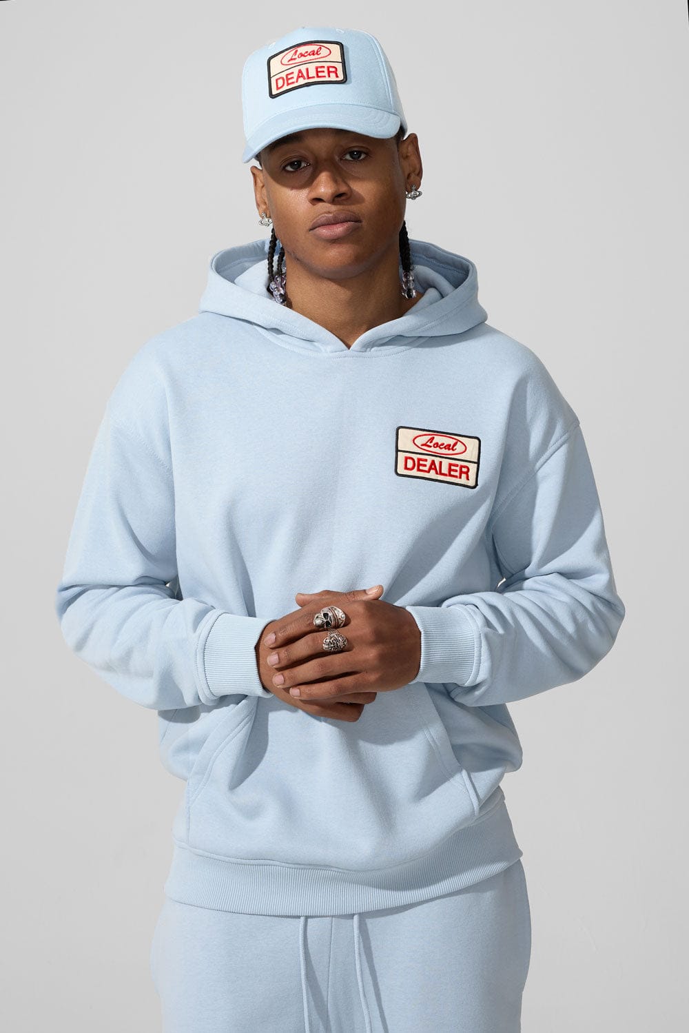 Jordan Craig Local Dealer Pullover Hoodie (Carolina Blue)