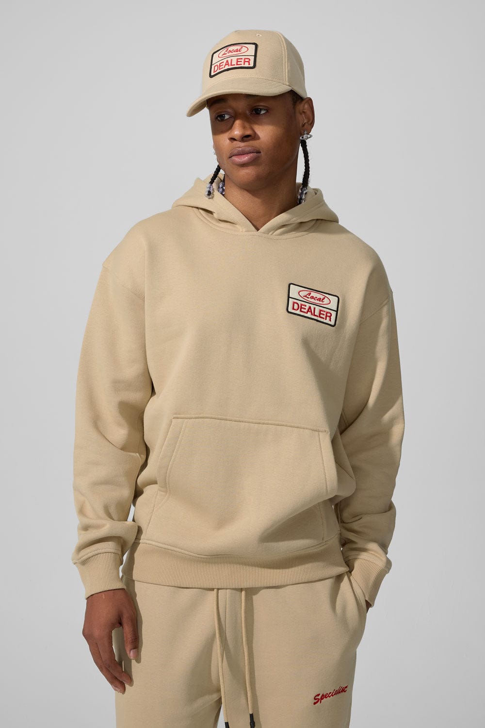 Jordan Craig Local Dealer Pullover Hoodie (Linen)