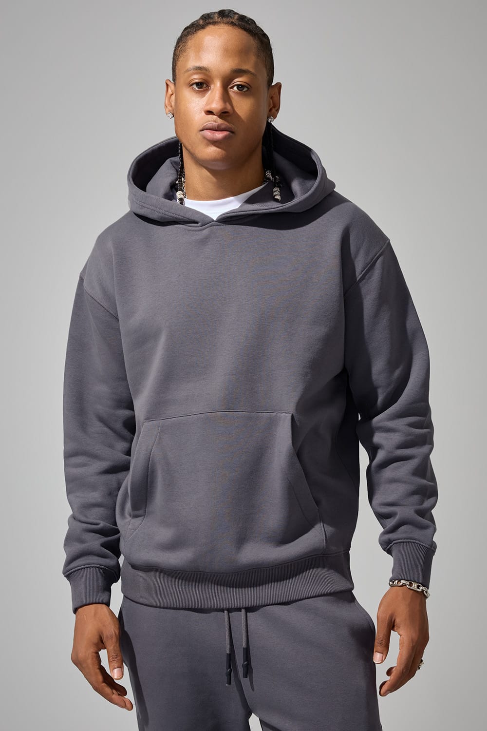 Jordan Craig Uptown Pullover Hoodie Charcoal / S