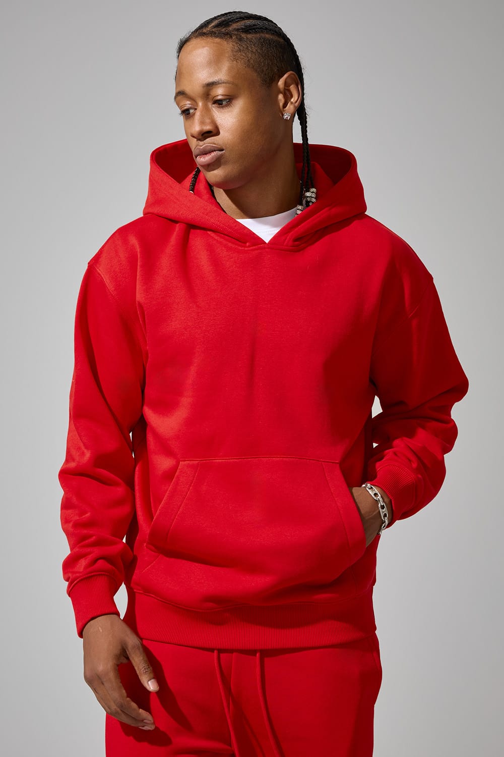 Jordan Craig Uptown Pullover Hoodie Red / S