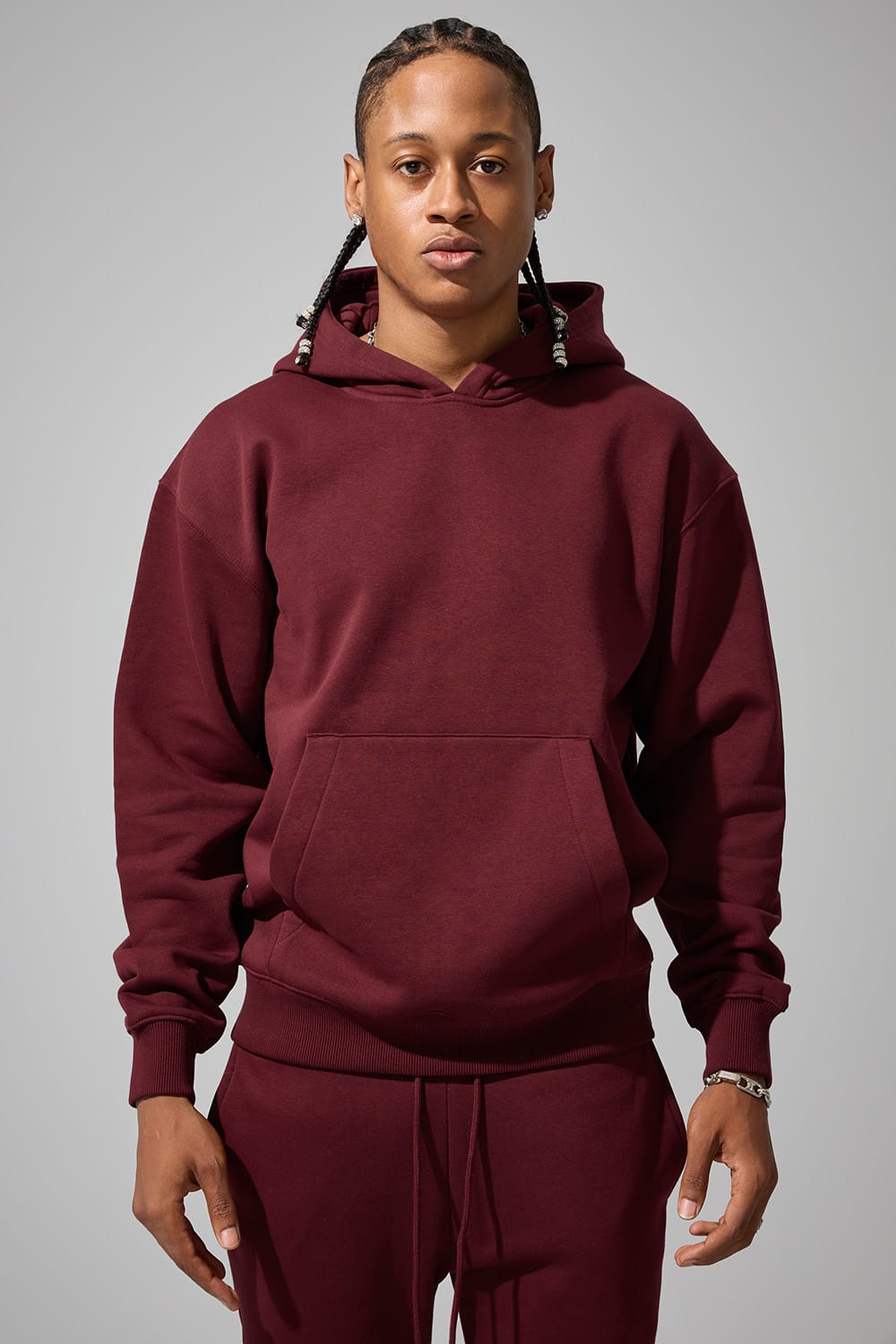 Jordan Craig Uptown Pullover Hoodie Wine / S