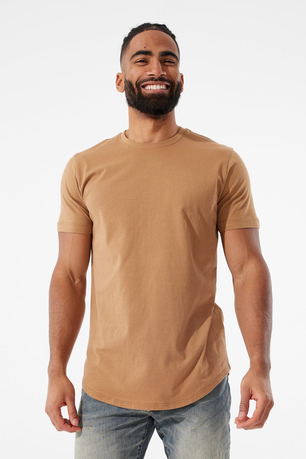 Jordan Craig SCALLOP T-SHIRT 3 PACK (EARTH TONE)
