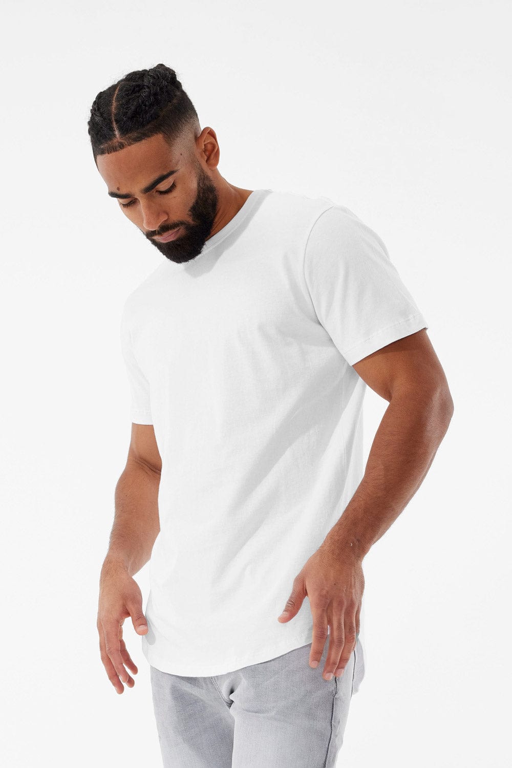 Jordan Craig SCALLOP T-SHIRT 6 PACK (WHITEOUT)