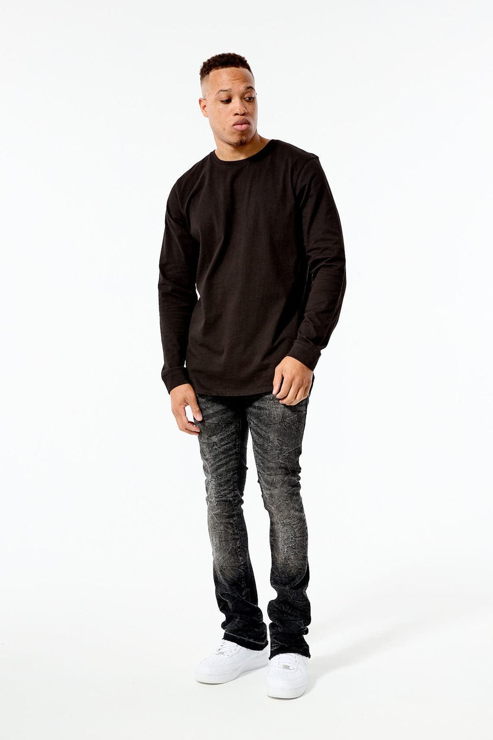 Jordan Craig Stockpile L/S T-Shirt (Black)