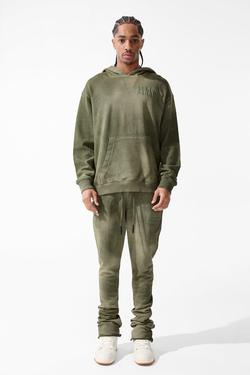 Jordan Craig Paradise Washed Stacked Sweatpants