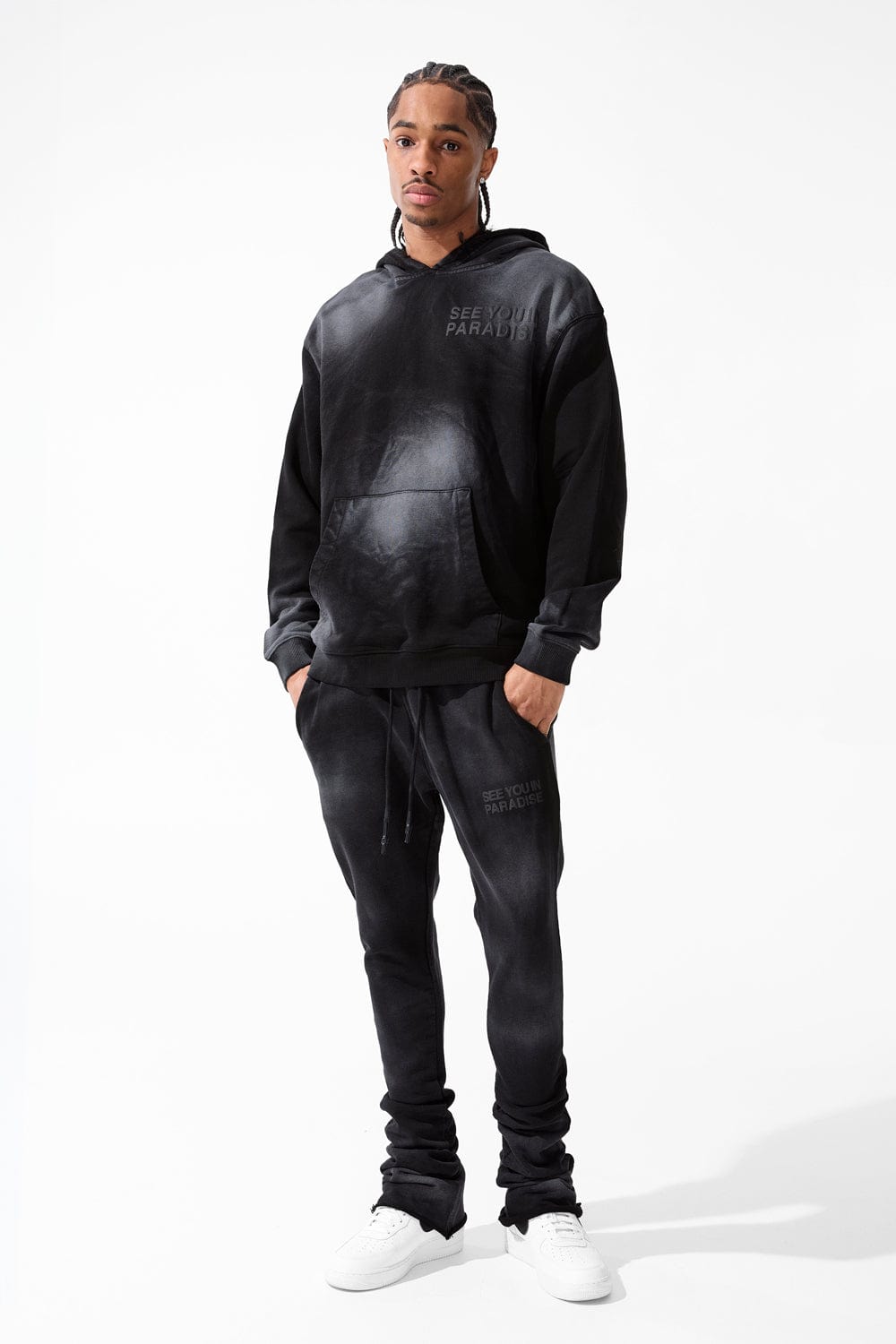 Jordan Craig Paradise Washed Stacked Sweatpants