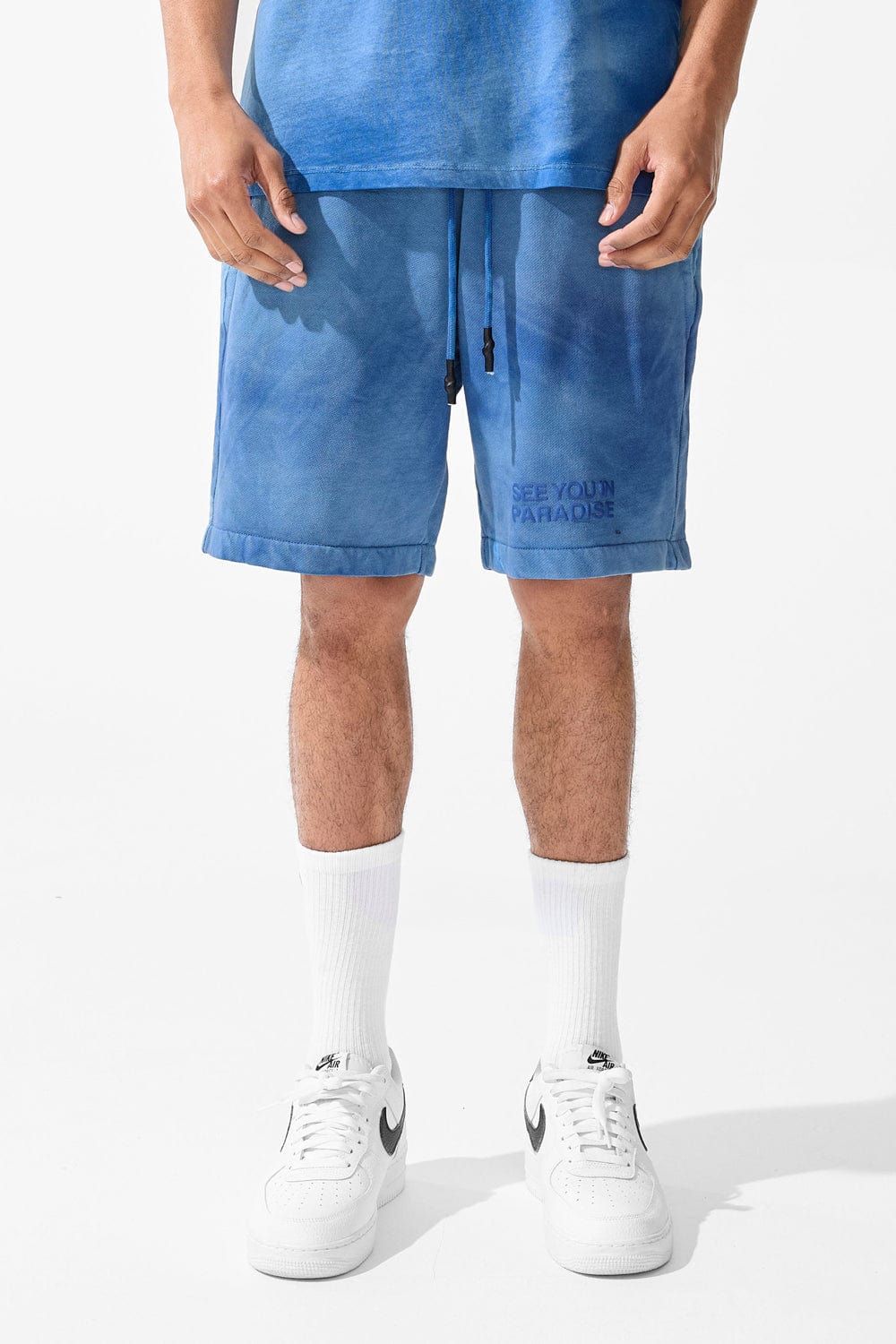 Jordan Craig Retro - Paradise Washed Shorts Blue / S
