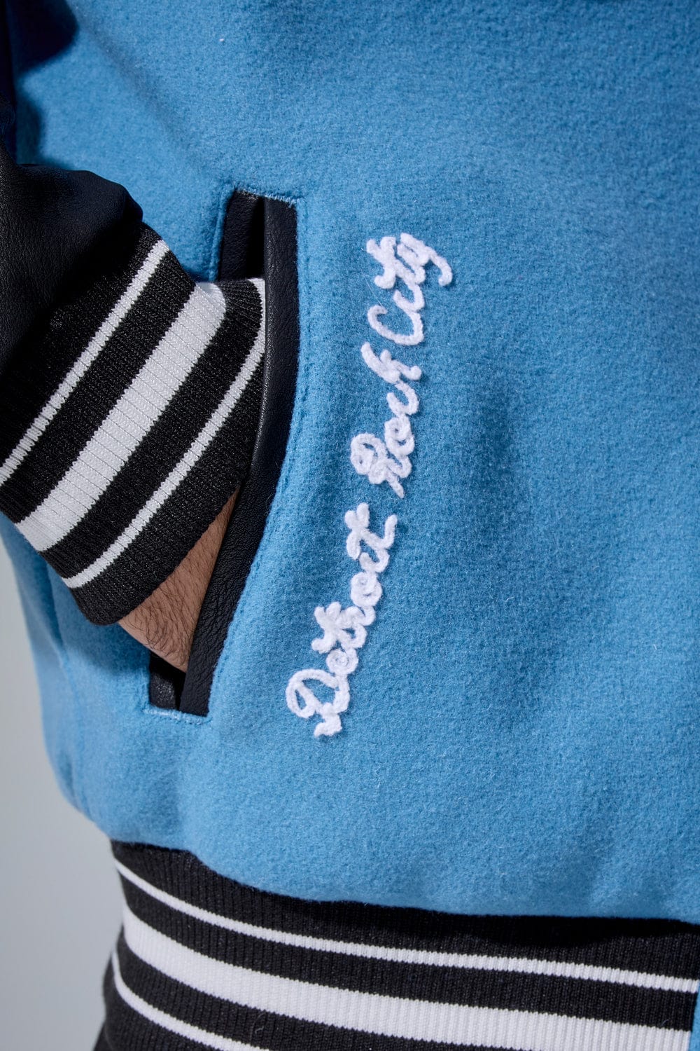 Jordan Craig D-Town Varsity Jacket (Lion Blue)