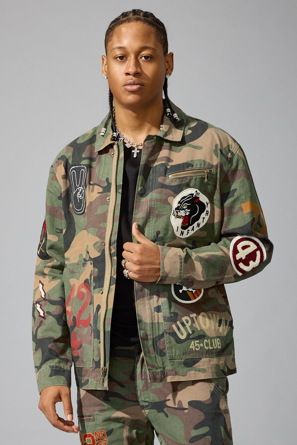 Battalion Work Jacket (Vintage Camo)