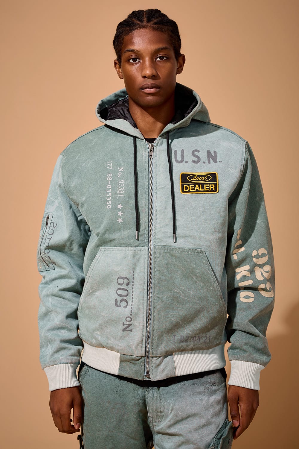 Jordan Craig Pelham Bay Hooded Work Jacket