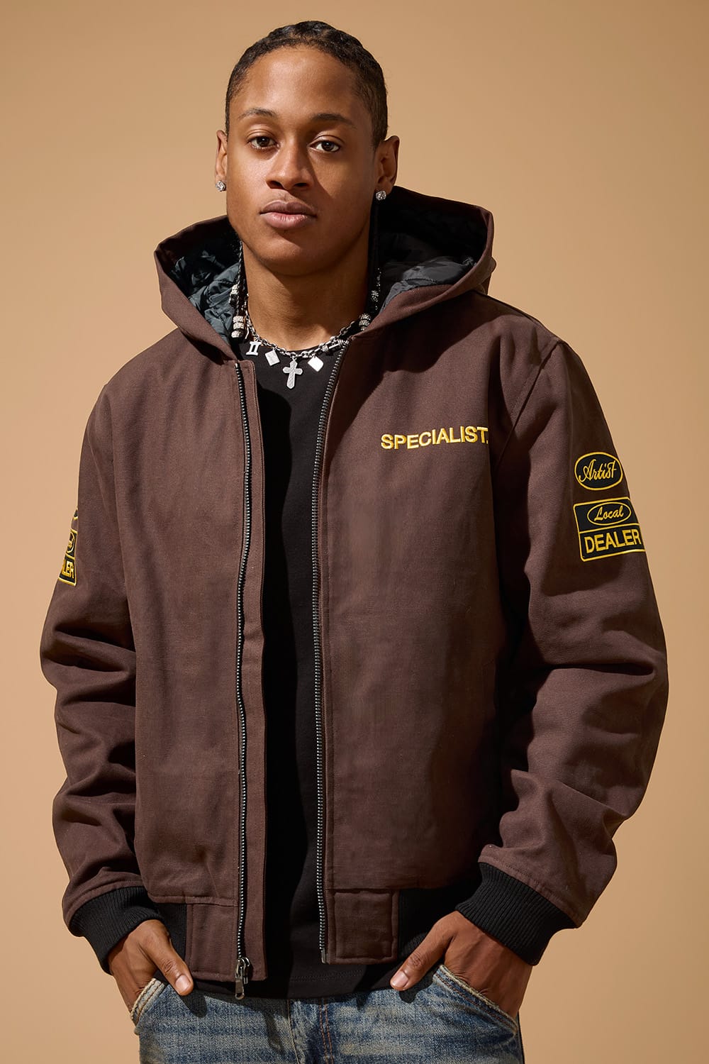 Jordan Craig Overnite Re-Up Work Jacket (Chocolate) S / Chocolate