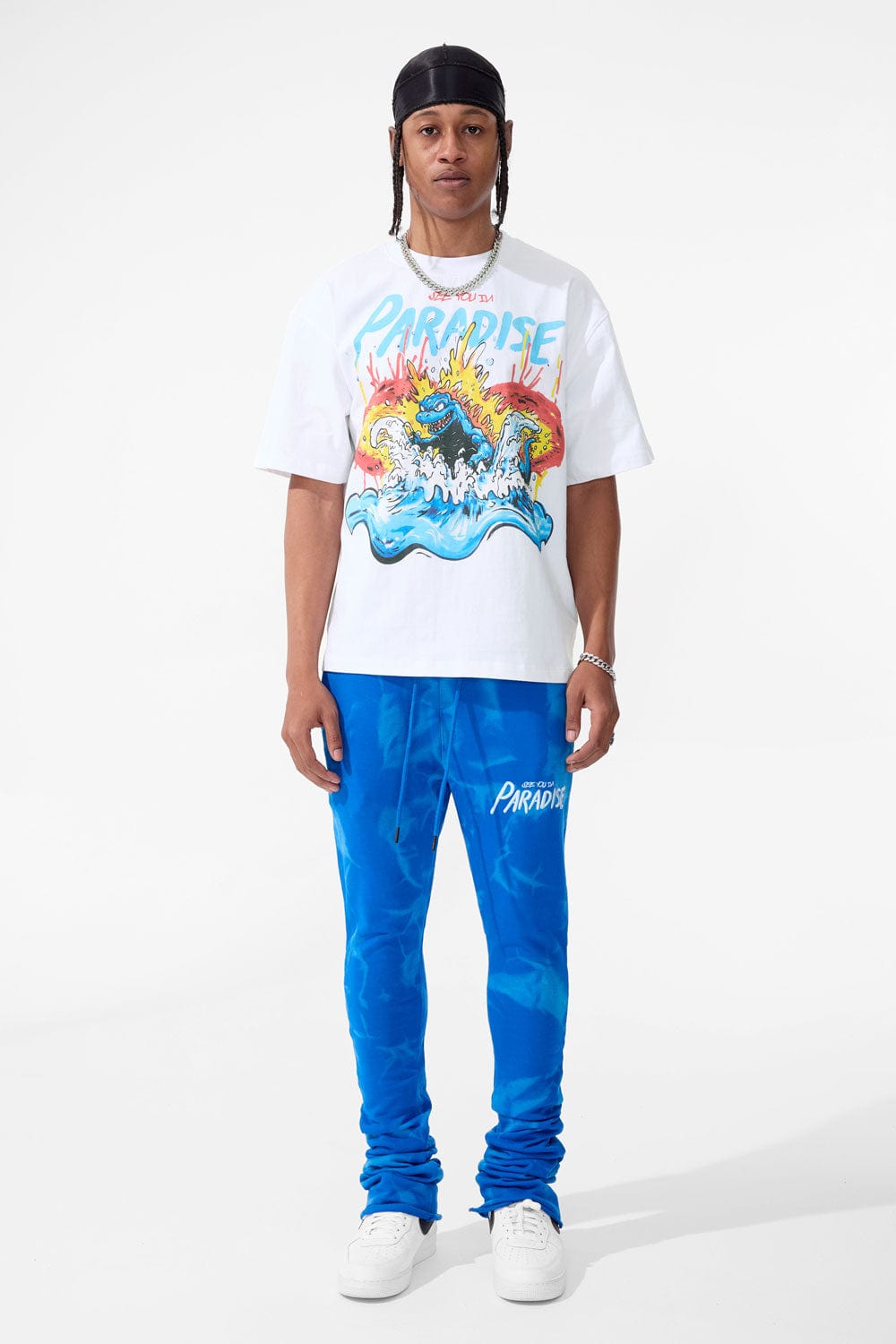 Jordan Craig Sea Monster Cropped Boxy T-Shirt