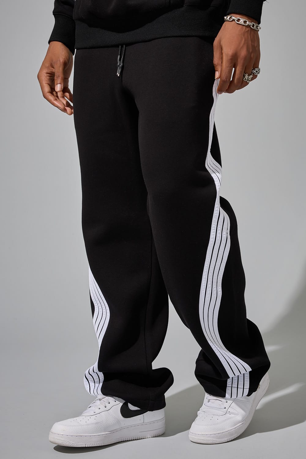 Jordan Craig The Beautiful Game Baggy Sweatpants Black / S