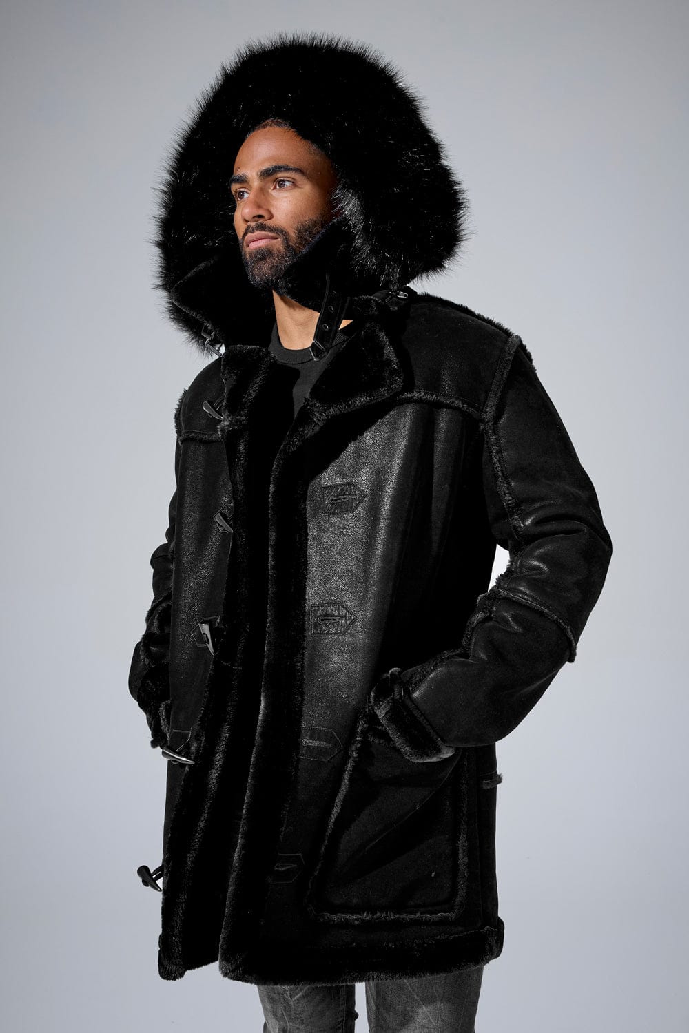 Denali Shearling Jacket (Black)