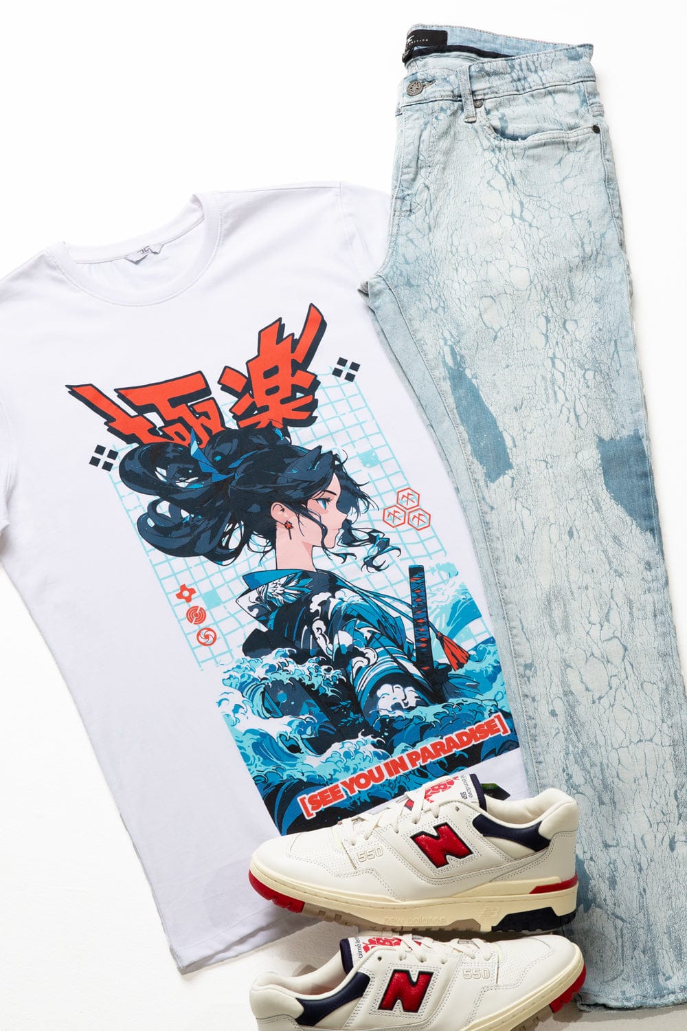 Jordan Craig Water Samurai T-Shirt (White)