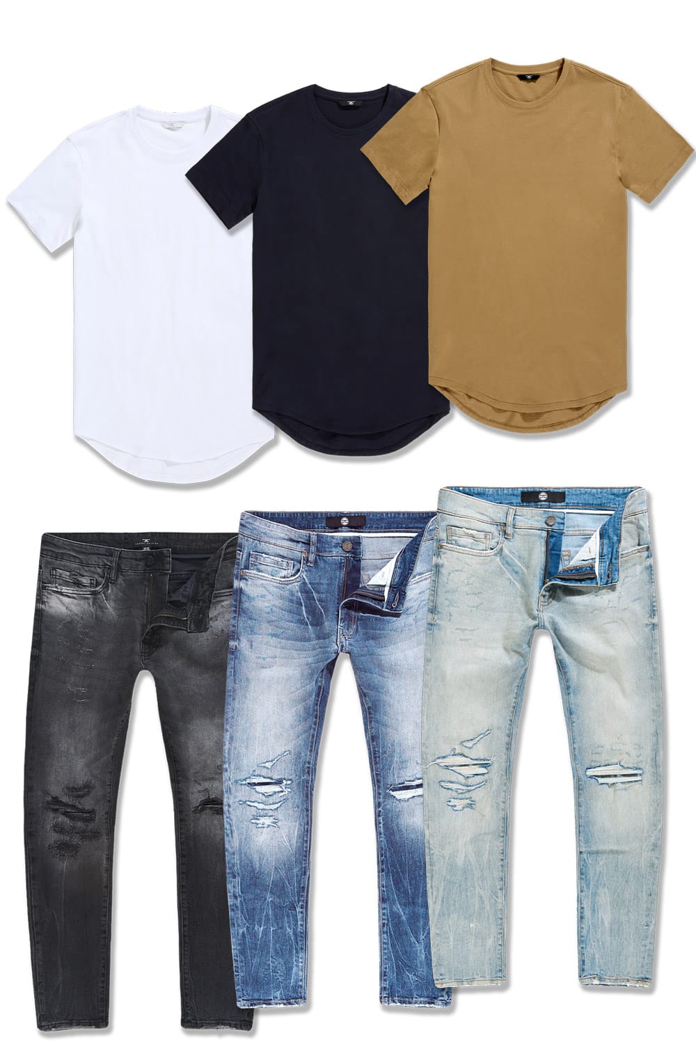 JC Big Men Big Men's Attitude 6 Pack #1 4XL / 46 / 32