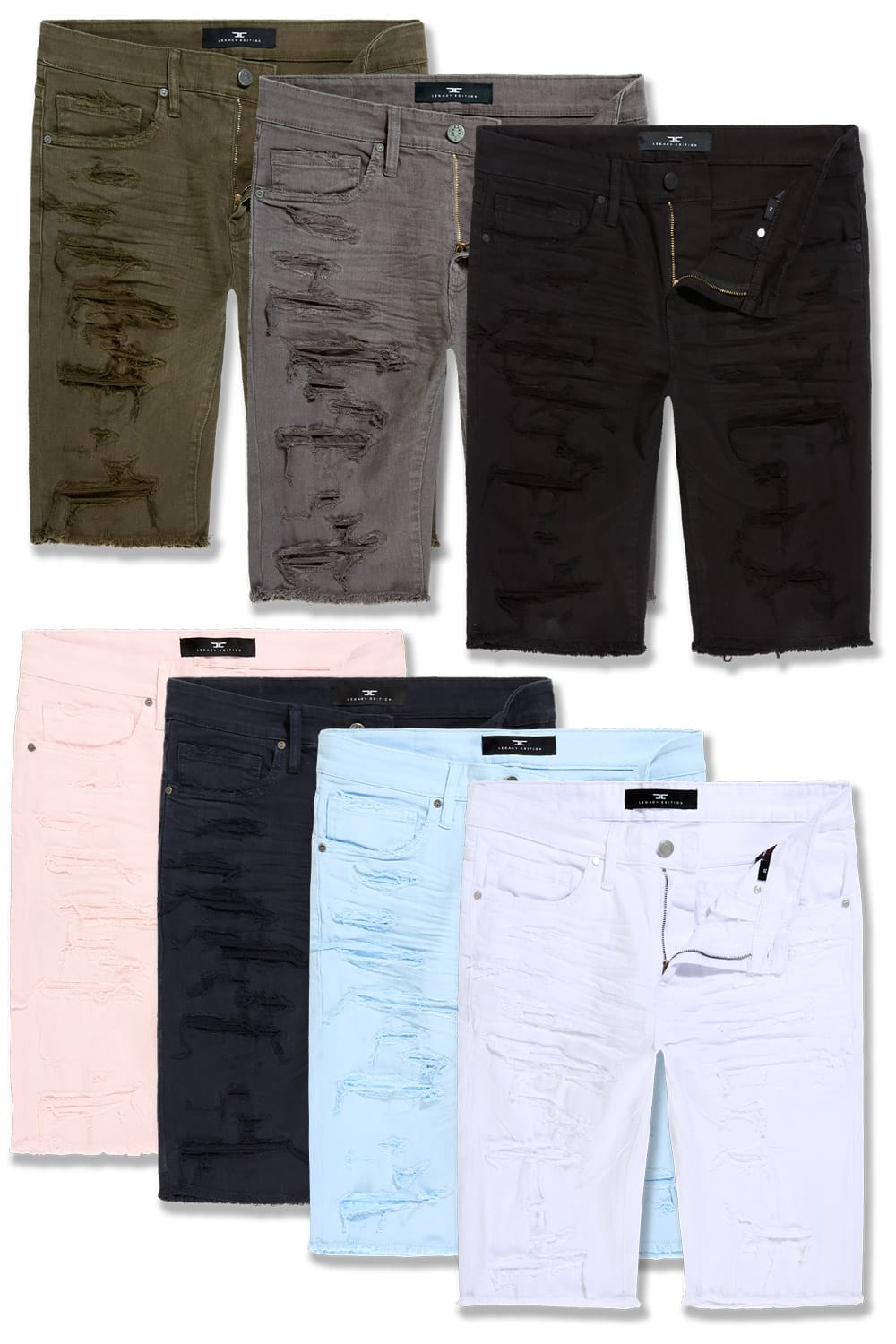 JC Big Men Big Men's Tulsa Twill Short 7 Pack 46