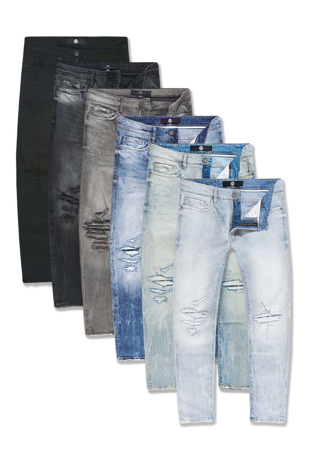 JC Big Men Big Men's Attitude Denim 6 Pack 46 / 32