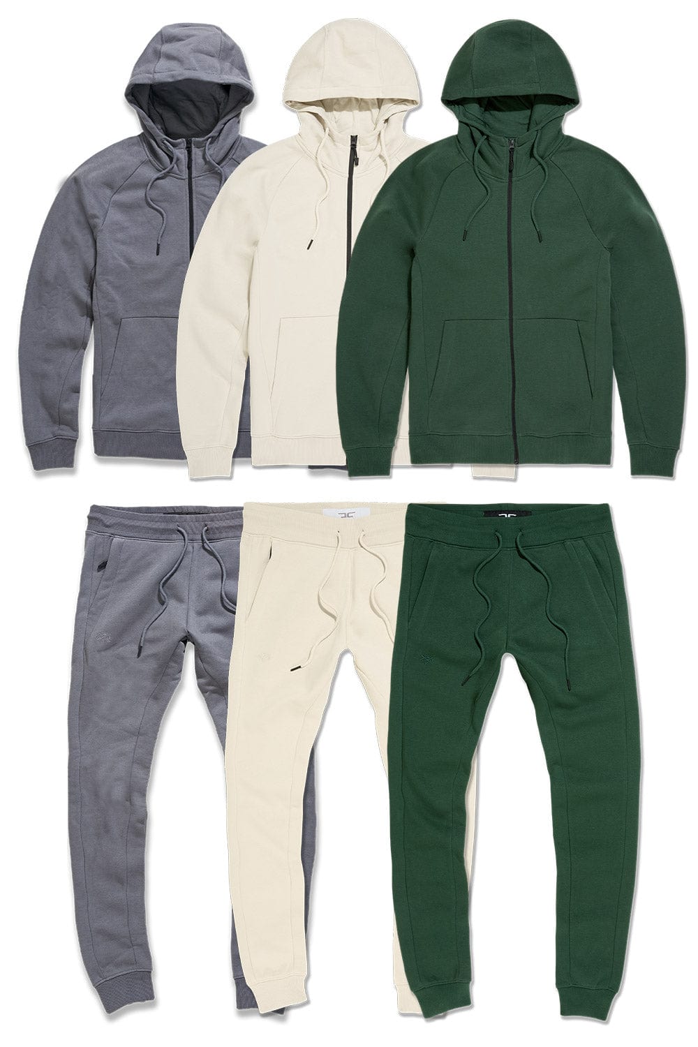 Jordan Craig Men's Fleece Set 6 Piece Bundle (Terrain) S