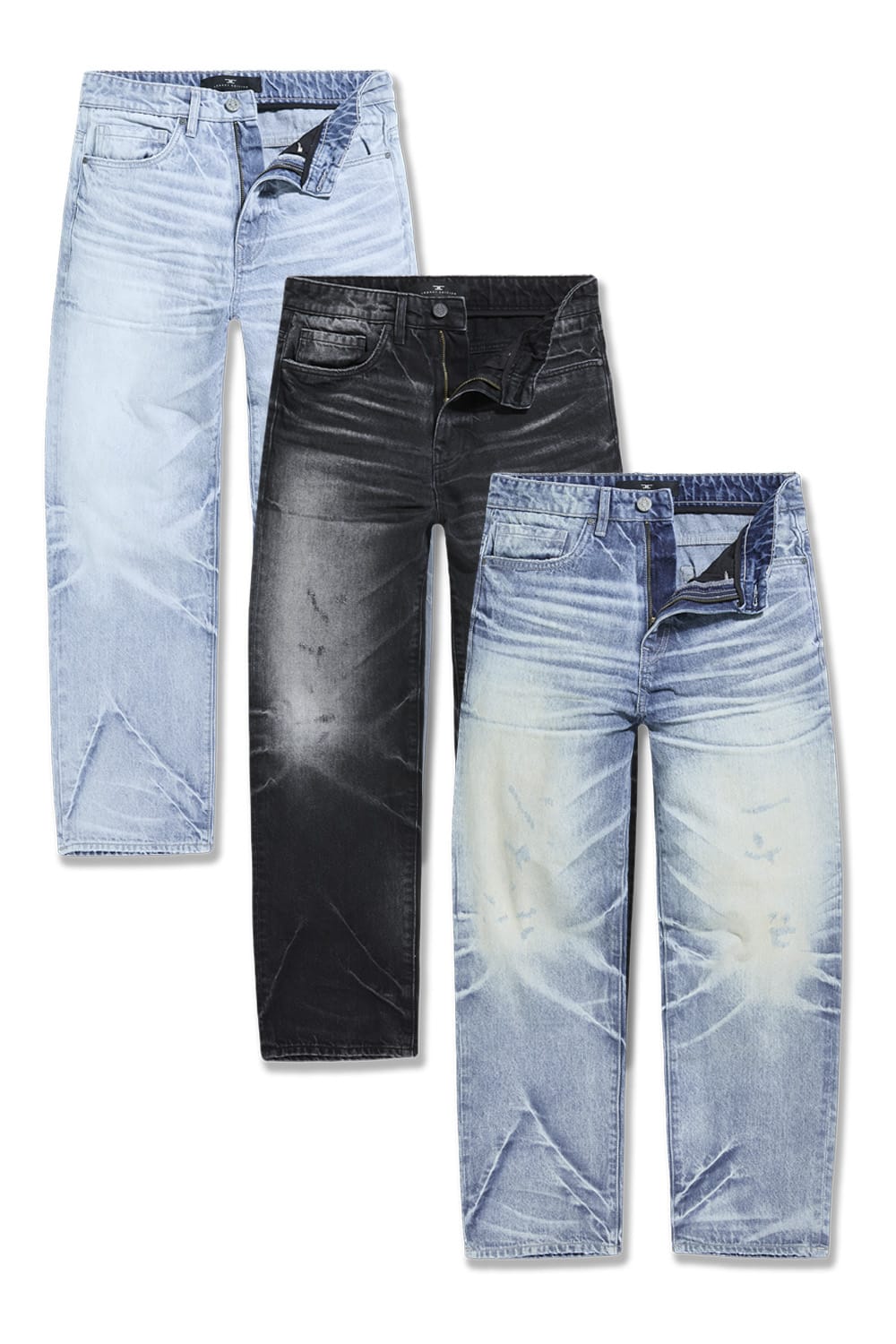 Jordan Craig Flow State Baggy Denim 3 Pack 30 / 30