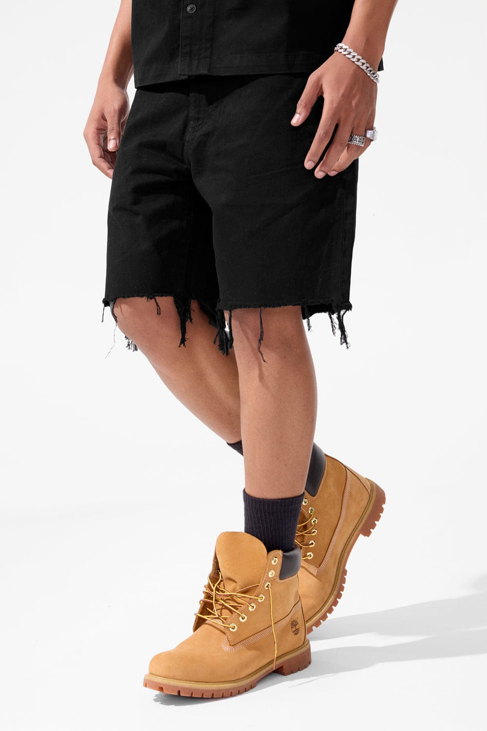 Jordan Craig Retro - Infantry Twill Shorts (Black) 30 / Black