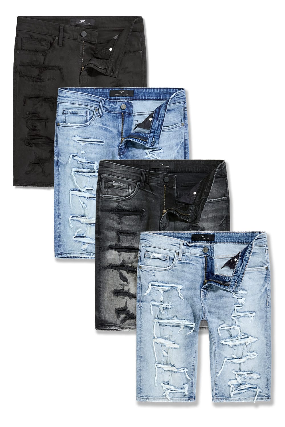 Jordan Craig Chesapeake Denim Shorts 4 Pack 30