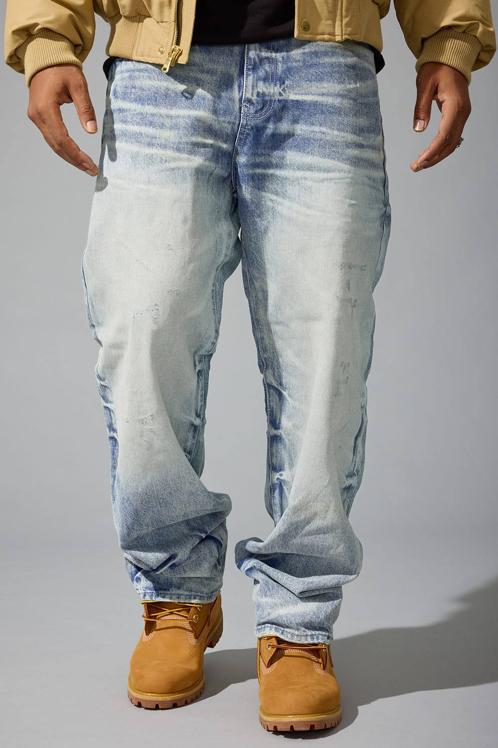 Jordan Craig Wide Leg Fit - Flow State Denim - Brian Collection Antique / 30 / 30