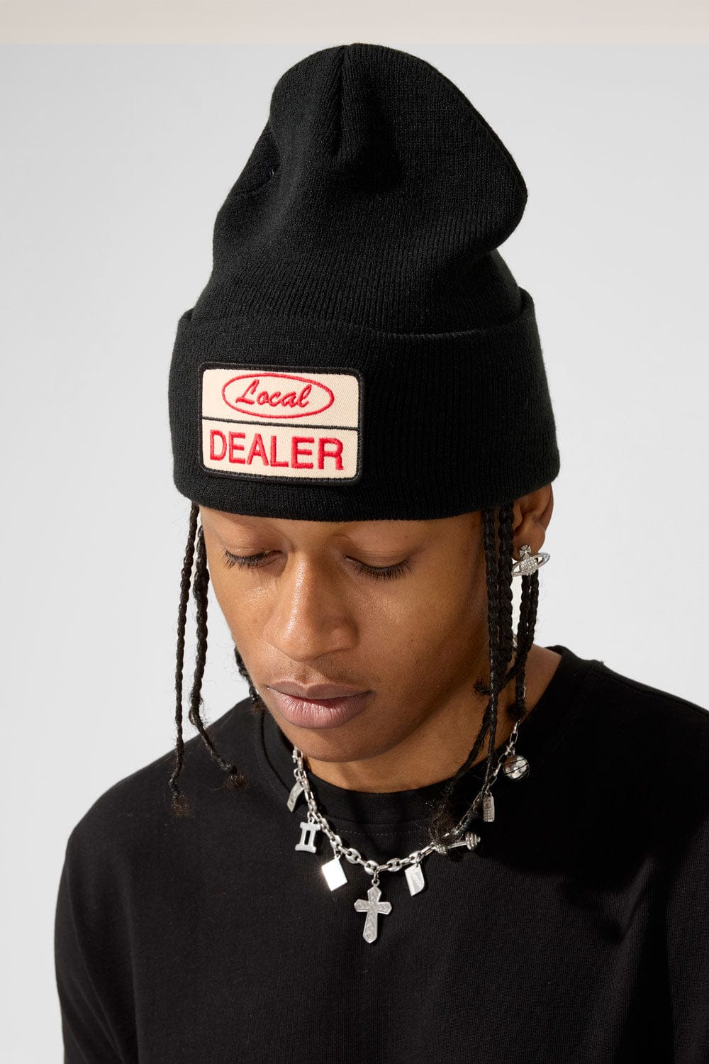 Jordan Craig Local Dealer Knit Beanie (Black) Black
