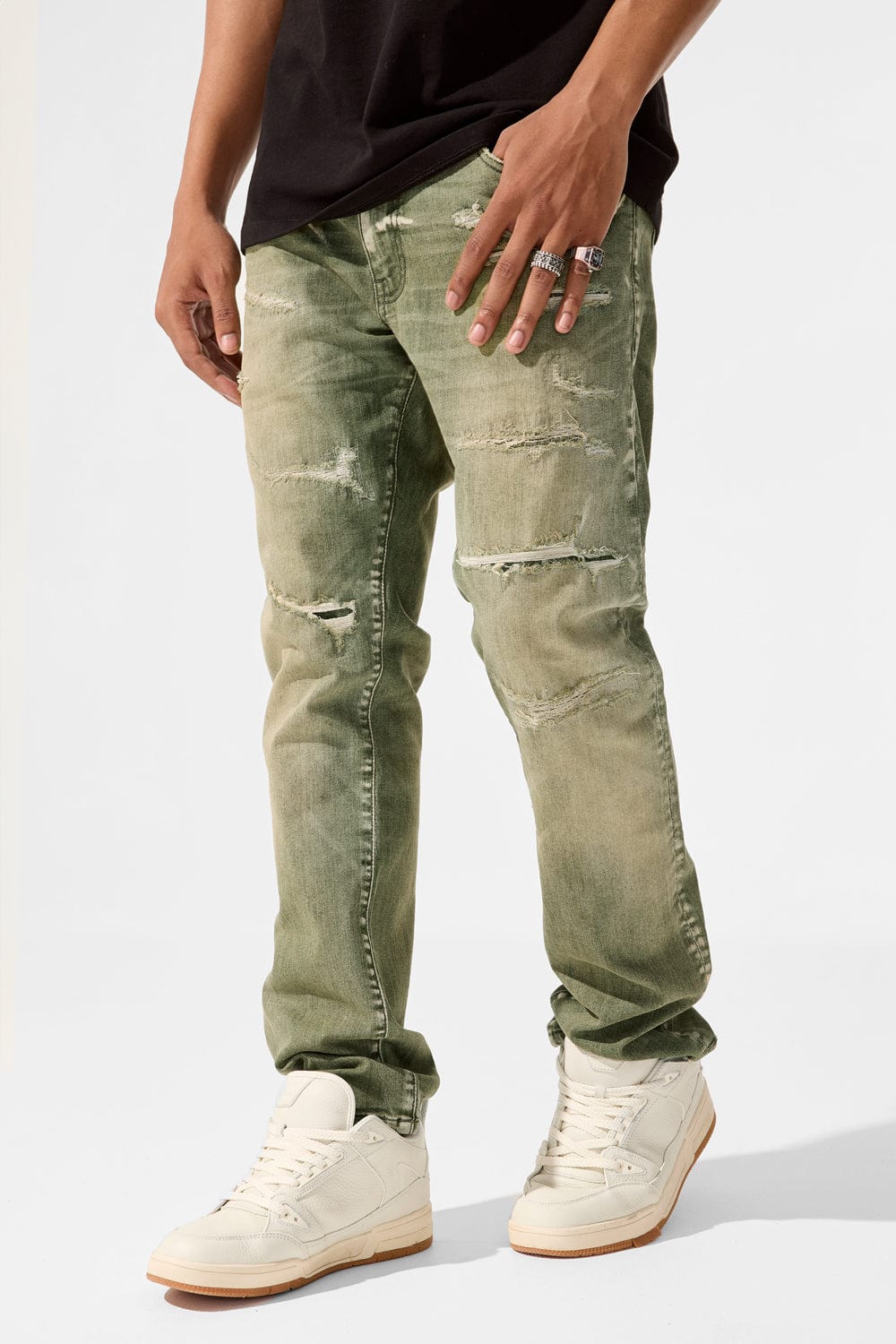 Jordan Craig Collins - Ecosystem Denim Moss / 30/30