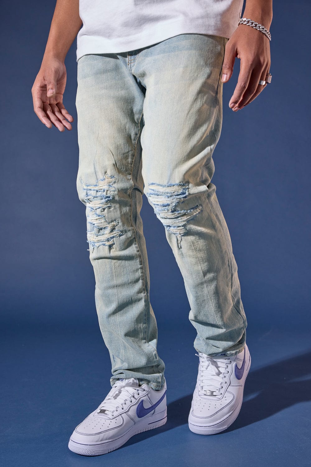 Straight Fit Fordham Denim (Light Washes) Collins Collection