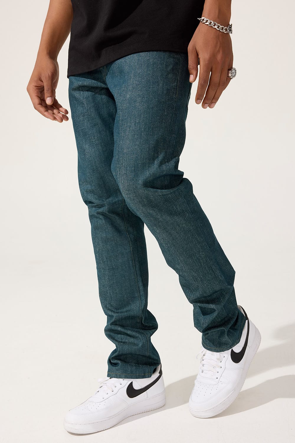 Jordan Craig Straight Fit - Upper East Side Denim (Raw Green Cast) - Collins Collection
