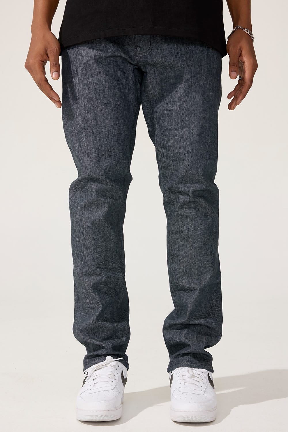 Jordan Craig Straight Fit - Upper East Side Denim (Raw Grey) - Collins Collection 30/30 / Raw Grey