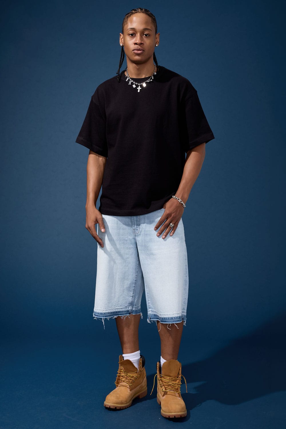 Jordan Craig Baggy - Fresno Denim Shorts