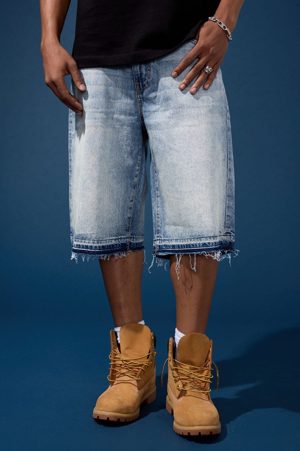 Jordan Craig Baggy - Fresno Denim Shorts