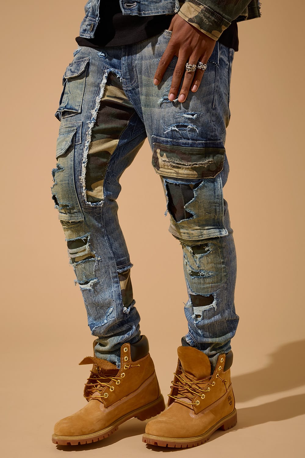 Jordan Craig Slim Taper Fit - Devotion Denim (Woodland) - Sean Collection
