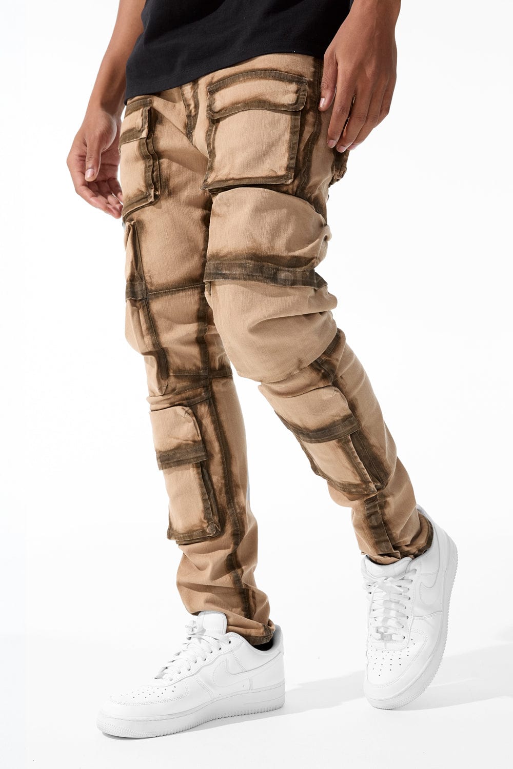 Jordan Craig Ross - Maui Cargo Pants (Khaki) 28/32 / Khaki